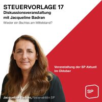 Steuervorlage 17 - gut oder schlecht?